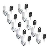 Fechadura Para Moveis de Aço 19 X 20mm Hardt 10Un