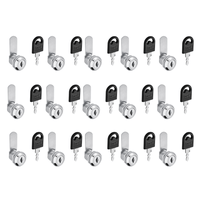 Fechadura Para Moveis de Aço 19 X 20mm Hardt 15 Unidade