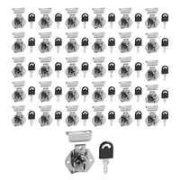 Fechadura Segredo Unico para Gaveta Batente 17 X 31mm 35 Und