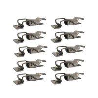 Fecho Inox Pressão Grampo Rápido Trava Fb1/e2 Inox 10 Und