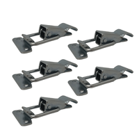 Fecho Trava Pressão Grampo Rapido Trava Fb8/e9 Inox 5 Und