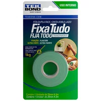 Fita Fixa Tudo Dupla Face para Uso Interno 25mm X 2m Tekbond