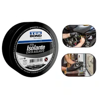 Fita Isolante Preta 19mm X 10 Metros Uso Geral Tekbond