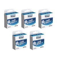 Fita Veda Rosca Branca 18mm X 25m Tekbond - 5 Unidades