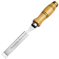 Formão Metálico Chanfrado Cabo de Madeira 3/4 Tramontina