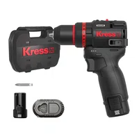 Furadeira com Impacto Bateria 12v 10mm Motor Brushless Kh363 Kress