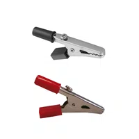 Garra Bateria Pequena Jacaré Clip 10a Preto Worker