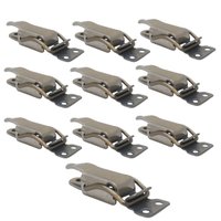 Grampo Fecho Rápido Trava Pressão Fa/e1 Inox 10 Unidades