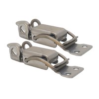 Grampo Fecho Trava Rápido Pressão Cadeado Fa3/e1 Inox 2 Und