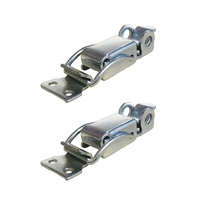 Grampo Fecho Trava Rápido Pressão Porta Cadeado Fa3/e1 2 Und