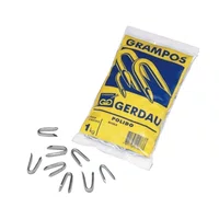 Grampo para Cerca 1 X 9 Bwg 19 X 11 Polido 1 Kg Gerdau