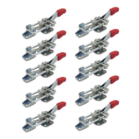 Grampo Tensor de Aperto Rápido Ga 100 Dobrado Zincado 10 Und