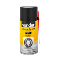 Graxa Spray Branca a Base de Lítio 300ml/200g Vonder