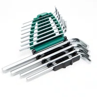 Jogo Chave Allen Longa 12 Peças 1/16 a 3/8 St09108sj Sata