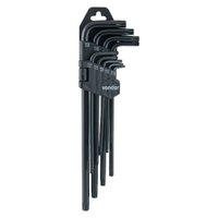 Jogo Chave Torx Hexalobular Longa 9 Pçs T10 a T50 Vonder