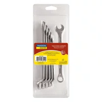 Jogo de Chave Combinada 6 Peças 8 a 14mm com Pescoço