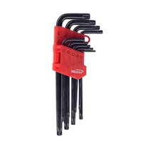 Jogo de Chave Torx L Longa 9 Peças T10 Até T50 Mister