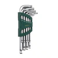 Jogo de Chave Torx L Longa 9 Peças T10 Até T50 St09715 Sata