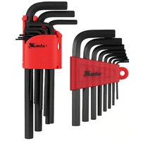 Jogo de Chaves Allen 18 Peças Curta e Longa MTX 1,5 a 10,0mm