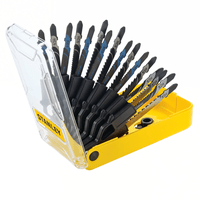 Jogo de Lâminas Serra Tico Tico com 16 Peças Estojo Stanley