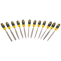 Jogo de Lima Agulha com Cabo com 12 Peças Vonder