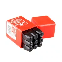 Jogo de Punção Algarismos para Gravação 6mm com 9 Peças - Worker