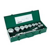 Jogo de Soquetes Estriado 3/4 com 15 Peças St09015sj Sata