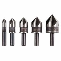 Jogo Escareador Aço Rápido 1/4 a 3/4 C/ 5 Pçs Vonder