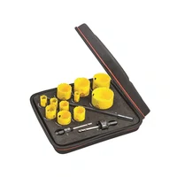 Jogo Serra Copo Bi-metal 3/4 a 2.1/2 com 12 Peças Starrett