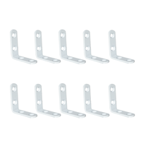 Cantoneira L Multiuso 1.1/2 X 1.1/2 Pol Branca 10 Unidade