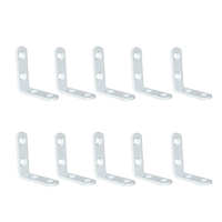 Cantoneira L Multiuso 2 X 2 Pol Branca 10 Unidade