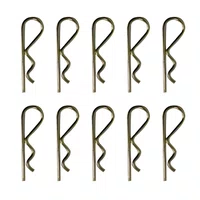 Kit 10 Grampo R 4mm X 80mm Aço Bicromatizado