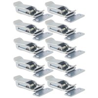 Grampos Fecho Rápido Trava Pressão FE/E8 Zincado 10 Unidades