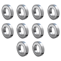 Kit 10 Rolamento 6000 Zzc3 10x26x8 Radial De Esferas Nsk