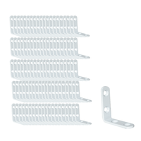 Cantoneira  L Multiuso 1.1/2 X 1.1/2 Pol Branca 100 Unidade
