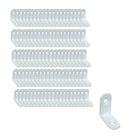 Cantoneira L Multiuso 1X1 Pol Branca 100 Und