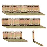 Cantoneira L Para Móveis 2.1/2 X 2.1/2 Pol Multiuso 100 Und