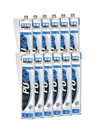 Adesivo Selante Silicone PU40 Branco 420g Tekbond 12 Und