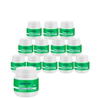 Kit 13 Sabonete Esfoliante Limpa Mãos Fragrância de Limão Pote 250 Gramas Rezymom