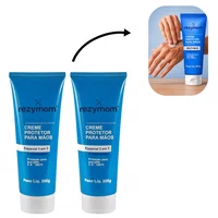 Kit 2 Creme Protetor P/ Mãos 3 em 1 Regenerador Rezymom 200g