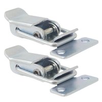 Grampos Fecho Rápido Trava Pressão FE/E8 Zincado 2 Unidades