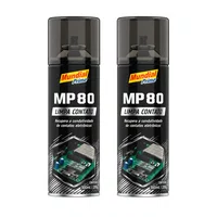 Kit 2 Limpa Contato Spray 300ml Recupera Conexões Elétricas