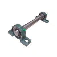 Kit 2 Mancal P204 + 2 Rolamentos UC204 + 1 Eixo 20 x 1000mm