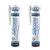 Kit 2 Silicone Branco Acético 256g Tekbond