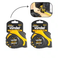 Kit 2 Trena Curta de Aço C/ Autotrava 10m X 25mm Vonder Plus