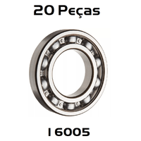 Kit 20 Rolamento 16005 25x47x8 Timken