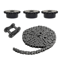 Kit 3 Engrenagem 15 dentes Asa 80 Corrente e Emenda Asa 80/1