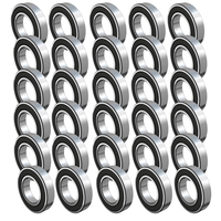 Kit 30 Rolamento 608 DDUC3 2RSC3 8x22x7 Radial de Esferas Dmr