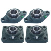 Kit 4 Mancal com Rolamento 2 Ucf 206 e 2 Ucfl 206