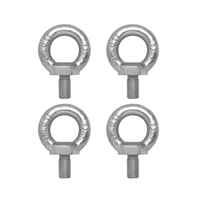 Kit 4 Olhal de Suspensão Parafuso 2 M12 + 2 M14 Carbografite